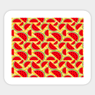 watermelon slices Sticker